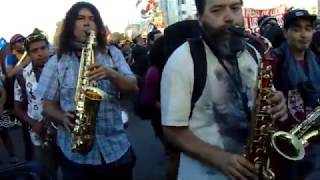 Banda de Bronces  en Plaza de la Dignidad. Viernes 27 de Diciembre de 2019.