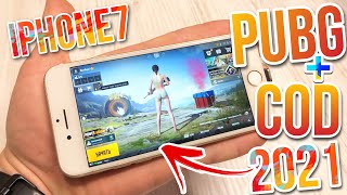 iPhone 7 в Играх PUBG MOBILE и Call Of Duty MOBILE в 2021 ПОДРОБНЫЙ ИГРОВОЙ ТЕСТ АЙФОН 7 в ПАБГ