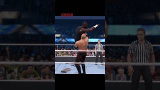 Kane Mid Air Finisher To Omos WWE 2k23 Mid Air Finishers #shorts #wwe #wwe2k23 #fagaming