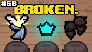 Unlimited Lasers = BROKEN │ The Binding Of Isaac Streak #68