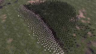 1000 PENGUINS VS 1000 CHICKENS - Ultimate Epic Battle Simulator