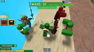 Roblox zombie attack gameplay and boss fight [Mega Tank]