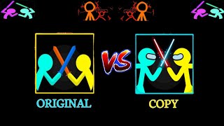 SUPREME DUELIST STICKMAN 🇷🇺 🇺🇸 ORIGINAL VS COPY 🇻🇳 #stickman #animation #shorts #funny @alanbecker