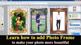 Add Photo Frame to Your Image in Adobe Photoshop 7.0 🔥🔥🔥