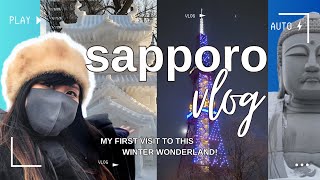 My First Time Traveling to Sapporo Winter 2023 Experiencing the Snow Festival and Local Cuisine!