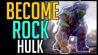 Become A Rock HULK! - Outriders Devastator Legendary Gear