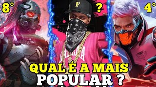 AS 10 SKINS MAIS POPULARES DO FREE FIRE