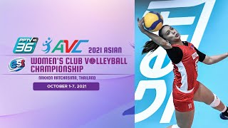 2021 Asian Women's Club Volleyball Championship Faith Nisperos vs Kazakhstan's Altay