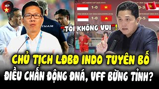 Truyền Thông INDO Mỉa Mai BĐVN, Chủ Tịch LĐBĐ INDO Tuyên Bố 1 Điều CỰC SỐC, VFF BỪNG TỈNH?