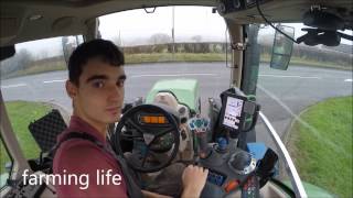 Moving the excavator