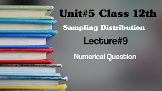 numerical question about sampling distribution between two sample means|Unit#5 Lecture#9|Urdu/Hindi