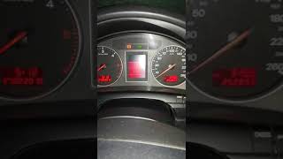 Audi a4 Cold Start  [ - 11°C]