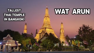 Wat Arun the tallest temple in Bangkok!