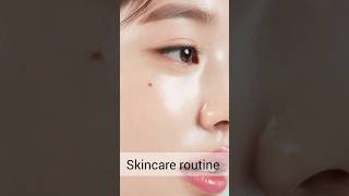 skincare routinue (step by step)#skincare #tips#glowingskin #beauty #trending #shorts #viralvideo