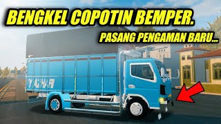 KE BENGKEL.... MOD BUSSID TERBARU CANTER HEREX FREE DOWNLOAD