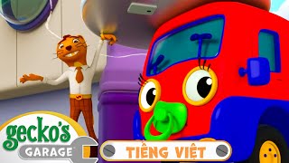 Nam Châm Rắc Rối!!! | Xe TảI Dành Cho Trẻ Em | Gecko’s Garage Tiếng Việt