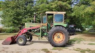 1967 OLIVER 1750 Hydra-Power Tractor w/ Loader - SOLD! for $3350.00