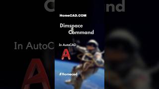 Dimspace Command In AutoCAD #shorts #youtubeshorts #autocad #tutorial