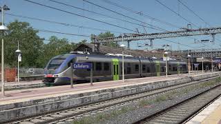 2023 - IT - Trenitalia ALn 501 "Minuetto" diesel DMU arriving in Colleferro