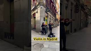 Violin in Madrid #spain #travel #misic #pop #punk #musicband