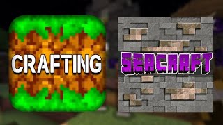 Crafting and Building vs Seacraft || Crafting and Building Gameplay || Seacraft Gameplay