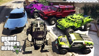 GTA 5 - Stealing NEW $1,000,000 INDESTRUCTIBLE WARRIOR VEHICLE | (Real Life Cars #91)