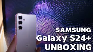 Samsung Galaxy S24+ Unboxing (ASMR)