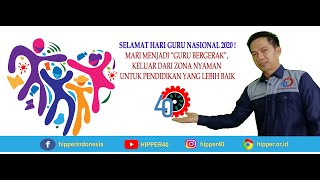 Selamat Hari Guru Nasional (HGN) 2020 - HIPPER Indonesia