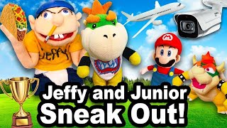 SML reupload Jeffy and Junior Sneak Out!