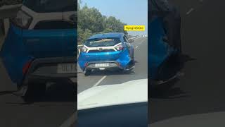 FLYING TATA NEXON #shorts #crazy #shortvideo #viral #trending #car #trend #tata #flyingbeast #nexon