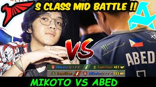 Abed vs Mikoto : S Class Server SEA MIDLANE BATTLE