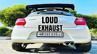 My Swift Getting Loud Valvetronic Exhaust Installed | Exhaust For Maruti Swift | Swift Modified