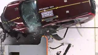 Crash Test 2012 - 2013 Honda CR-V "Small Overlap" Test IIHS