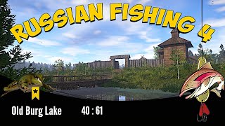 Russian Fishing 4 - Old Burg Lake - Trophy Frog - Jezioro Stary gród