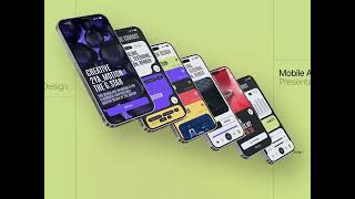 UX Design Inspiration: Mobile App Phone Mockup by 2ya_motion