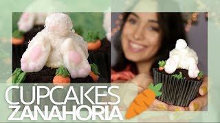 CUPCAKES DE ZANAHORIA SUPER FACIL! + Conejitos 🐰 | Flor Tedesco