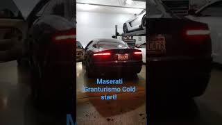 2009 Maserati Granturismo Cold Start!