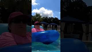 Lazy River: Hilton Head National RV Resort #hiltonhead #lazyriver #rvlife #pool #water #tubing  #fun