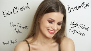 Chatty GRWM 🥰 My New Channel; High School Experience; Too Faced Troubles etc. 😅 | HelenVarik