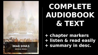 Dead Souls (2/2) 🥇 By Nikolai Gogol. FULL Audiobook