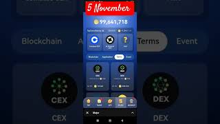 5 November tapcoin daily bounty