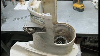 OMC Electric shift lower unit rebuild or resealed