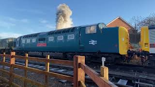 DPS 55019 start up - Loughborough, GCR, 12th January 2022