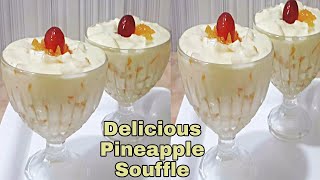 Pineapple soufle by Sammy … Easy desert #sammyfood #deliciousfood @Sammyfood