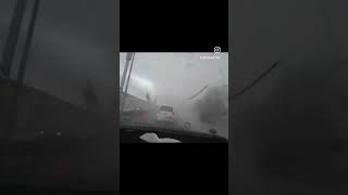 What a storm #carcrashcompilation #carcrash #carfails