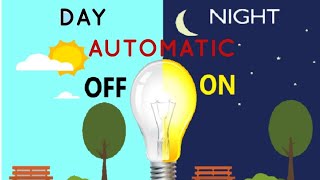 automatic night lamp | dark detection sensor | using ldr