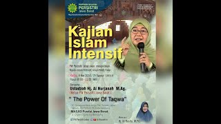 "The Power Of Taqwa "  || Ustadzah Ai Nurjanah M.Ag.