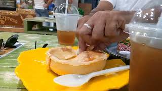 afternoon snack at downtown Tacloban City// Buko Express, Pies & Sweets.