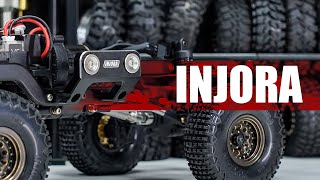 INJORA Magnetic Body Mount for FCX18 - Revolutionize Your RC Crawler!