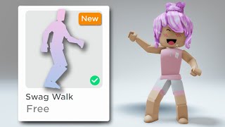 How To Get SWAG WALK EMOTE Roblox Tutorial